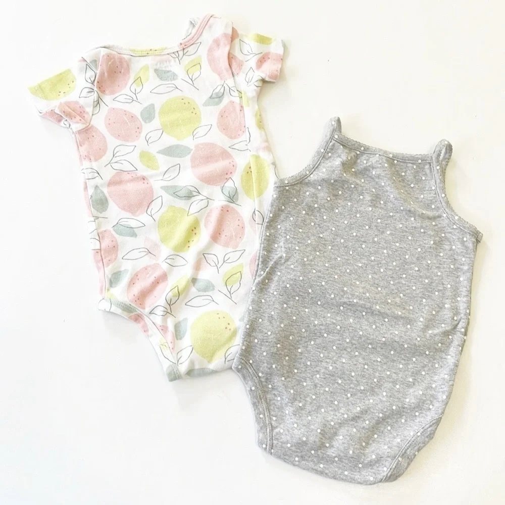 Carter's baby girls bodysuits